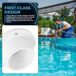 W400BWHP GW9530 White Free Rotation Pool Vacuum thumbnail 3