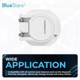 W400BWHP GW9530 White Free Rotation Pool Vacuum thumbnail 2