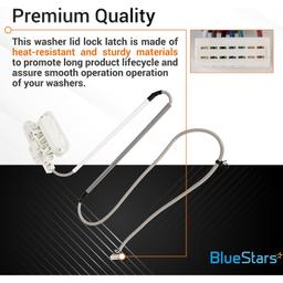 W10810403 Washer Lid Lock Assembly Door Latch thumbnail 2