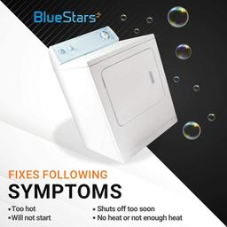 [Lifetime Warranty] 279816 Dryer Thermal Cut-off Kit - Compatible with Whirlpool Kenmore Maytag Amana Dryers - Replaces 3399848 AP3094244 PS334299 3977393 WED6200SW1 NED4600YQ0 NED4600YQ1 NED4655EW1 thumbnail 2