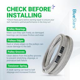 [Lifetime Warranty] Deck Belt 754-04329 thumbnail 4