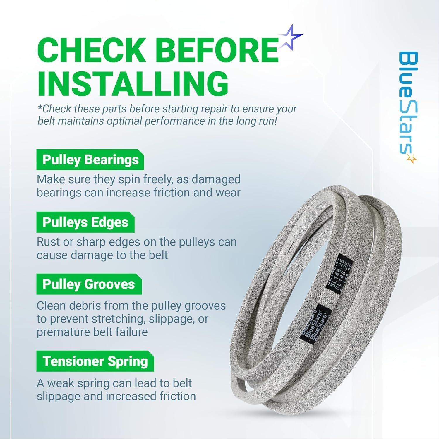 [Lifetime Warranty] Deck Belt 754-04329 image 4