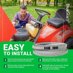 [Lifetime Warranty] Deck Belt 754-04329 thumbnail 8