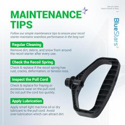 [Lifetime Warranty] 490-241-0002 Snowblower Starter Handle Rope thumbnail 5