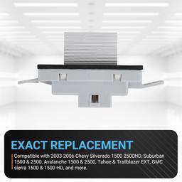 [Lifetime Warranty] 15-81773 Blower Motor Control Module Resistor Kit thumbnail 2