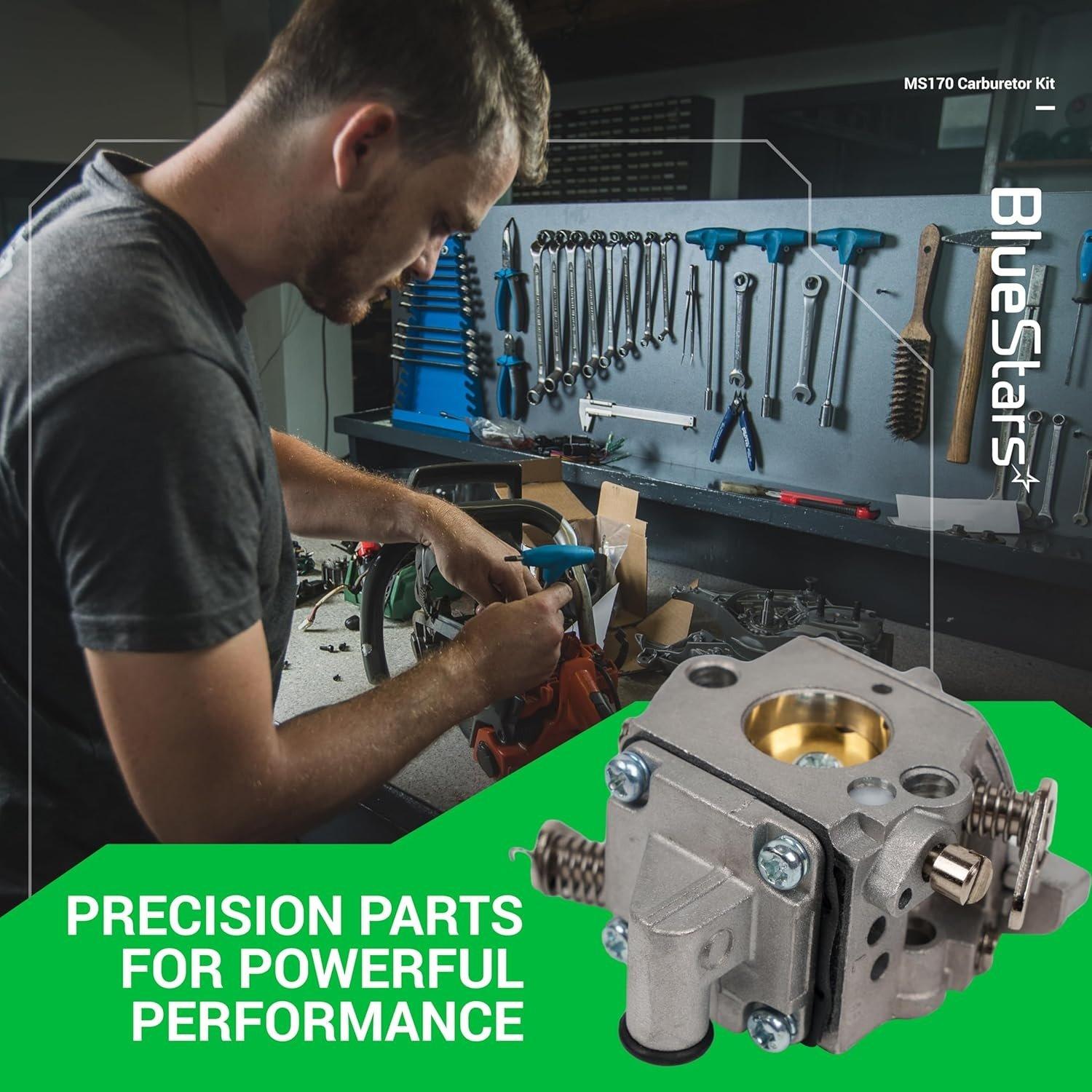 MS170 Carburetor For Stihl MS 170 MS image 6