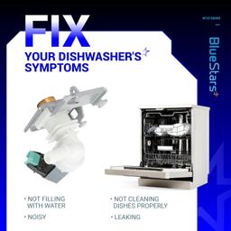 [Lifetime Warranty] W10158389 Dishwasher Water Inlet Valve Replacement - Compatible with Whirlpool Kenmore Dishwashers - Replaces AP6015932 8558986 8558987 8558988 8563405 8563406 8563407 W10158387 thumbnail 1