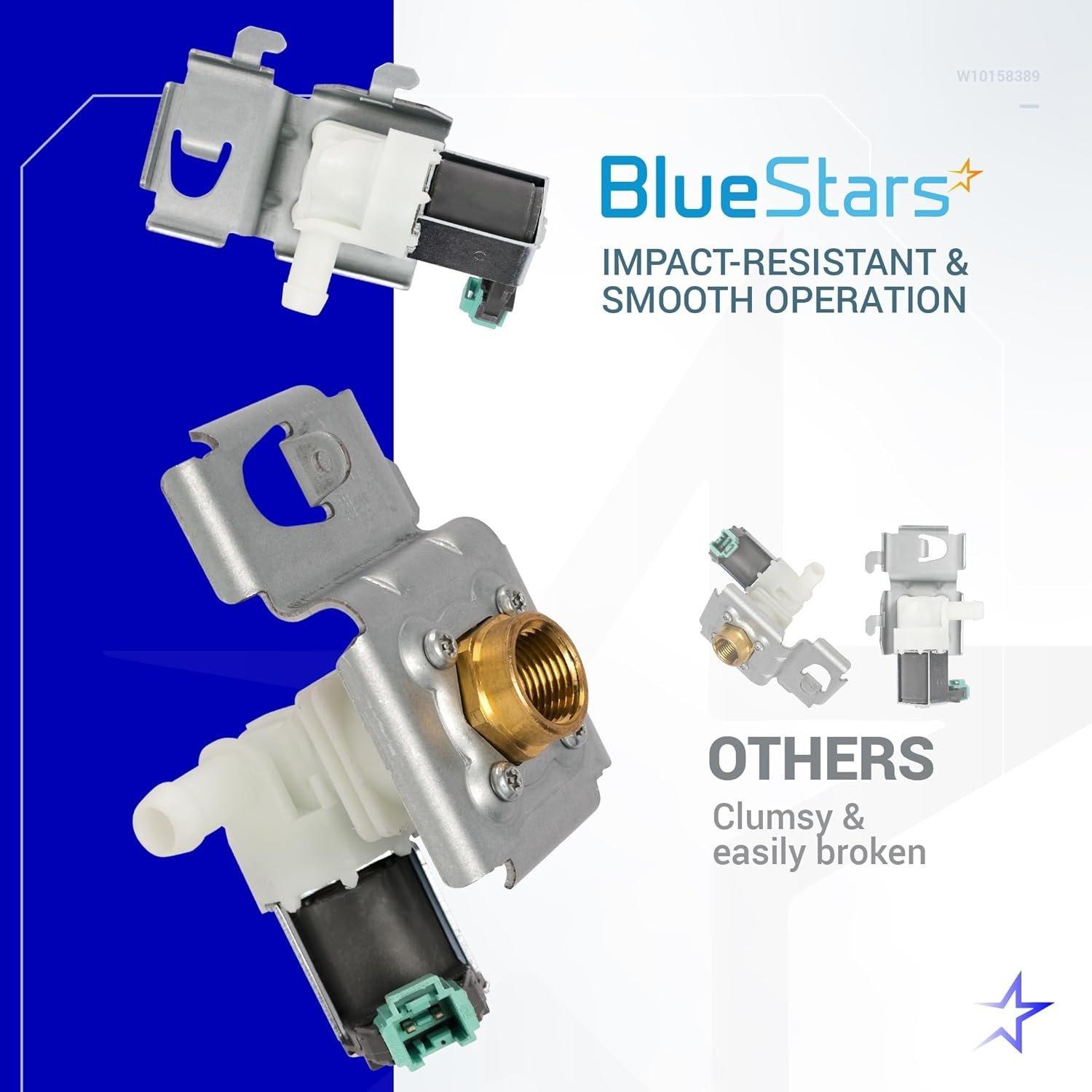 [Lifetime Warranty] W10158389 Dishwasher Water Inlet Valve Replacement - Compatible with Whirlpool Kenmore Dishwashers - Replaces AP6015932 8558986 8558987 8558988 8563405 8563406 8563407 W10158387 image 3