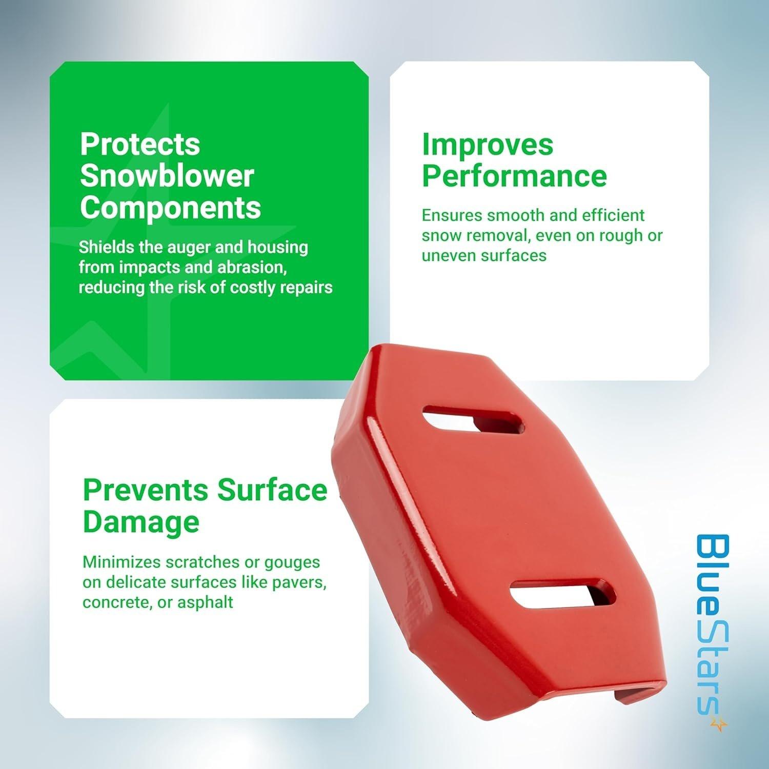 [Lifetime Warranty] 02483859 24599 Snow Blower Double Roller Skid Shoe - Pack of 2 image 4