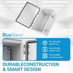 [Lifetime Warranty] Clear Junction Box IP67 11.57" x 5.67" x 9.61" thumbnail 2