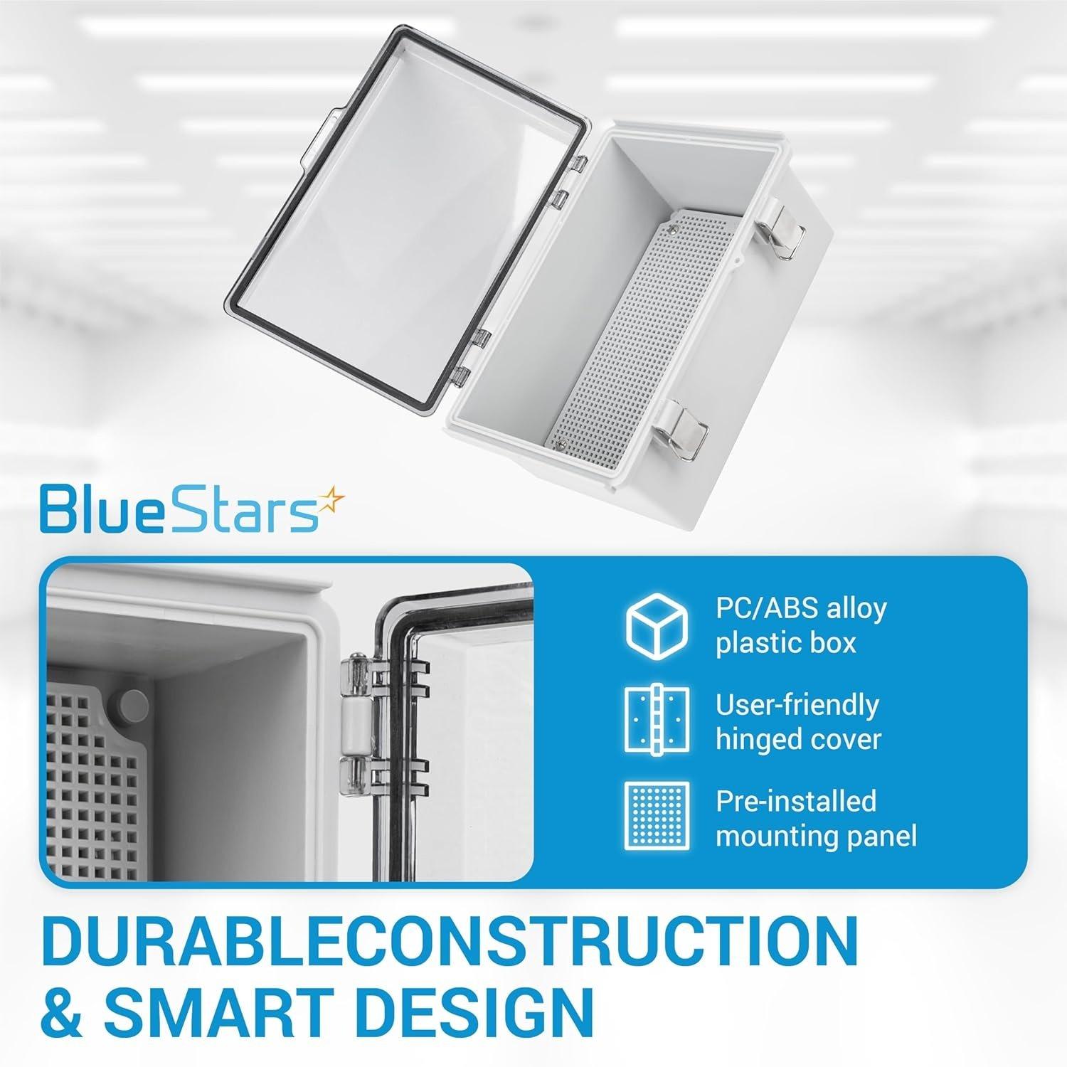 [Lifetime Warranty] Clear Junction Box IP67 11.57" x 5.67" x 9.61" image 2