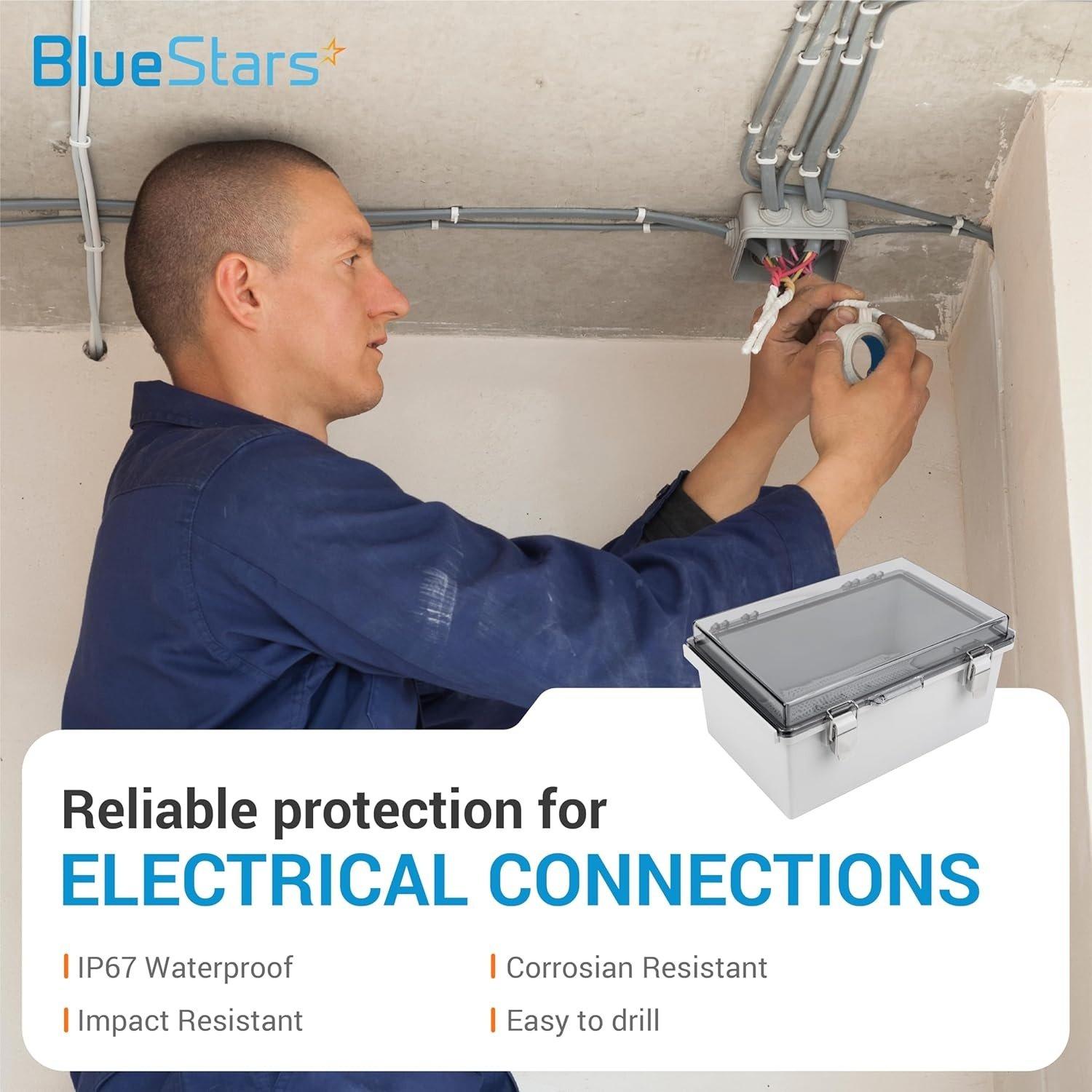 [Lifetime Warranty] Clear Junction Box IP67 11.57" x 5.67" x 9.61" image 5