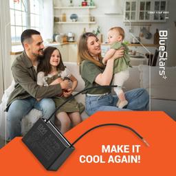 [Lifetime Warranty] CBB61 5 uF 2-Wire 250V 450V AC Ceiling Fan Capacitor thumbnail 3