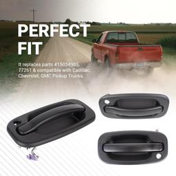 [Lifetime Warranty] 15034985 Driver Side Exterior Door Handle thumbnail 3
