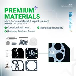 [Lifetime Warranty] RB-100 Carburetor Rebuild Kit with Primer Bulb thumbnail 4