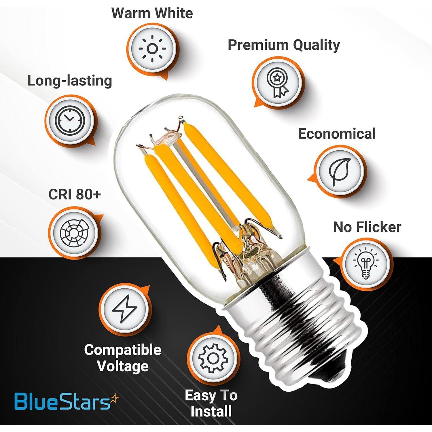 [Lifetime Warranty] E17 T7 LED Bulb 2W 120V (25W Equivalent) - Pack of 3 image 7