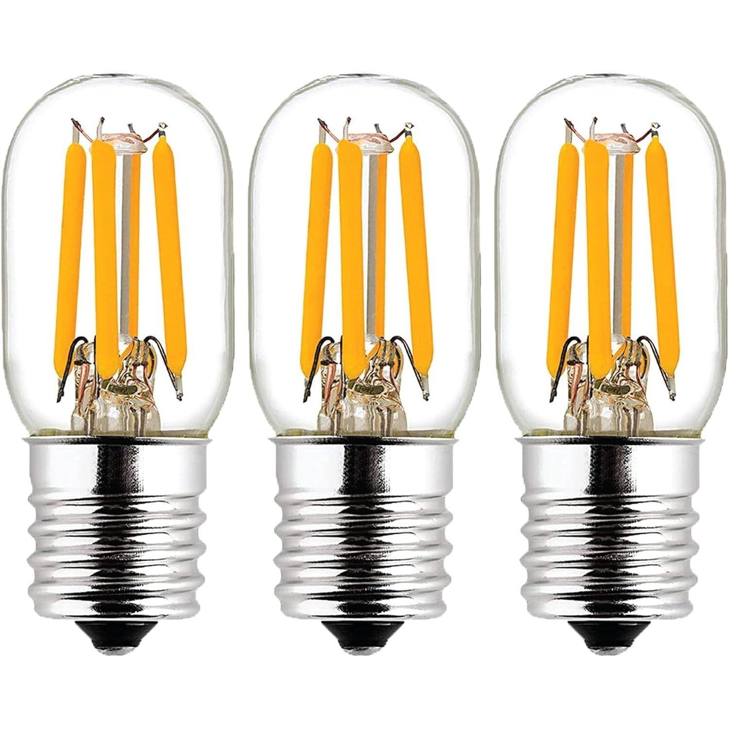 [Lifetime Warranty] E17 T7 LED Bulb 2W 120V (25W Equivalent) - Pack of 3 image 1