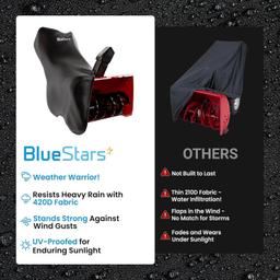 Snow Blower Cover 420D Snowblower Covers Waterproof thumbnail 3