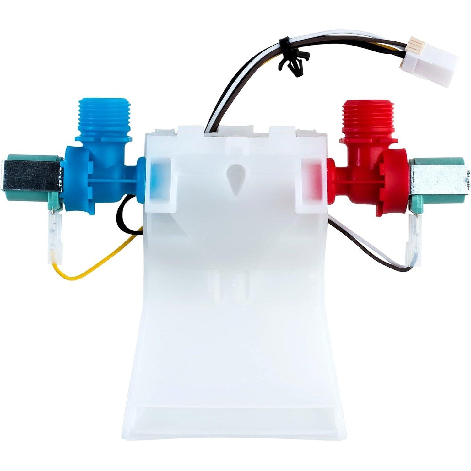 [Lifetime Warranty] W10144820 Washer Water Inlet Valve Replacement - Exact Fit For Whirlpool & Kenmore Washers - Replaces WPW10144820 W10311458 AP6015761 PS11749042 image 0