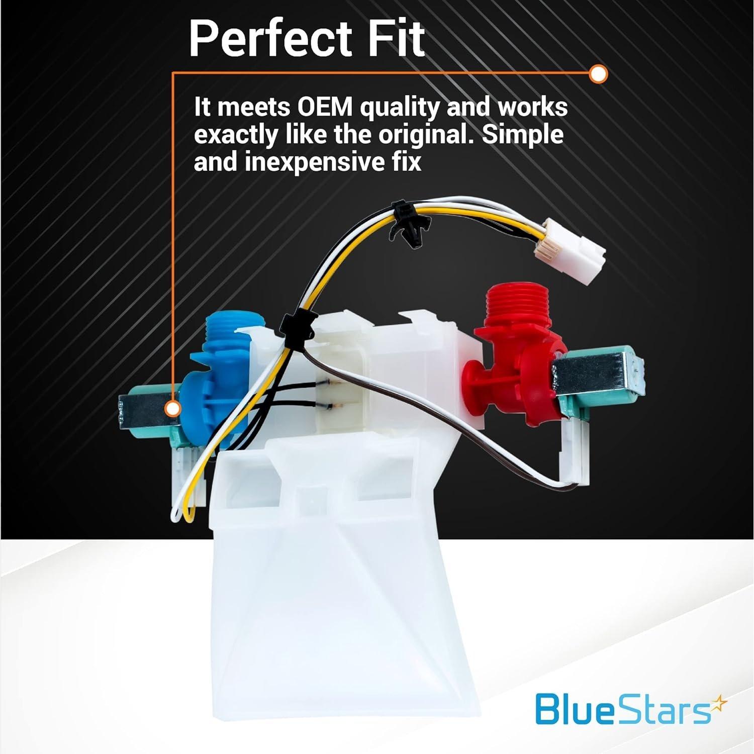 [Lifetime Warranty] W10144820 Washer Water Inlet Valve Replacement - Exact Fit For Whirlpool & Kenmore Washers - Replaces WPW10144820 W10311458 AP6015761 PS11749042 image 4