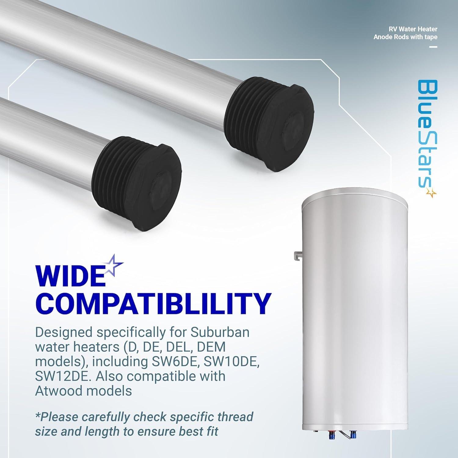 [Lifetime Warranty] Water Heater Magnesium Anode Rod - Pack of 2 image 6