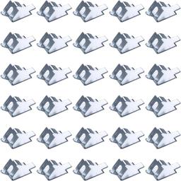 [Lifetime Warranty] 920158 Refrigerators/Freezers Shelf Clips - Stainless Steel Support and Square Replacement - Pack of 30 thumbnail 0