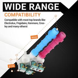[Lifetime Warranty] 134637810 Water Inlet Valve Compatible with Frigidaire Kenmore Electrolux Crosley Washing Machine - Replaces 134637800,7134637810,AP4368791,PS2349248, 1482877 thumbnail 5