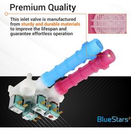 [Lifetime Warranty] 134637810 Water Inlet Valve Compatible with Frigidaire Kenmore Electrolux Crosley Washing Machine - Replaces 134637800,7134637810,AP4368791,PS2349248, 1482877 thumbnail 3