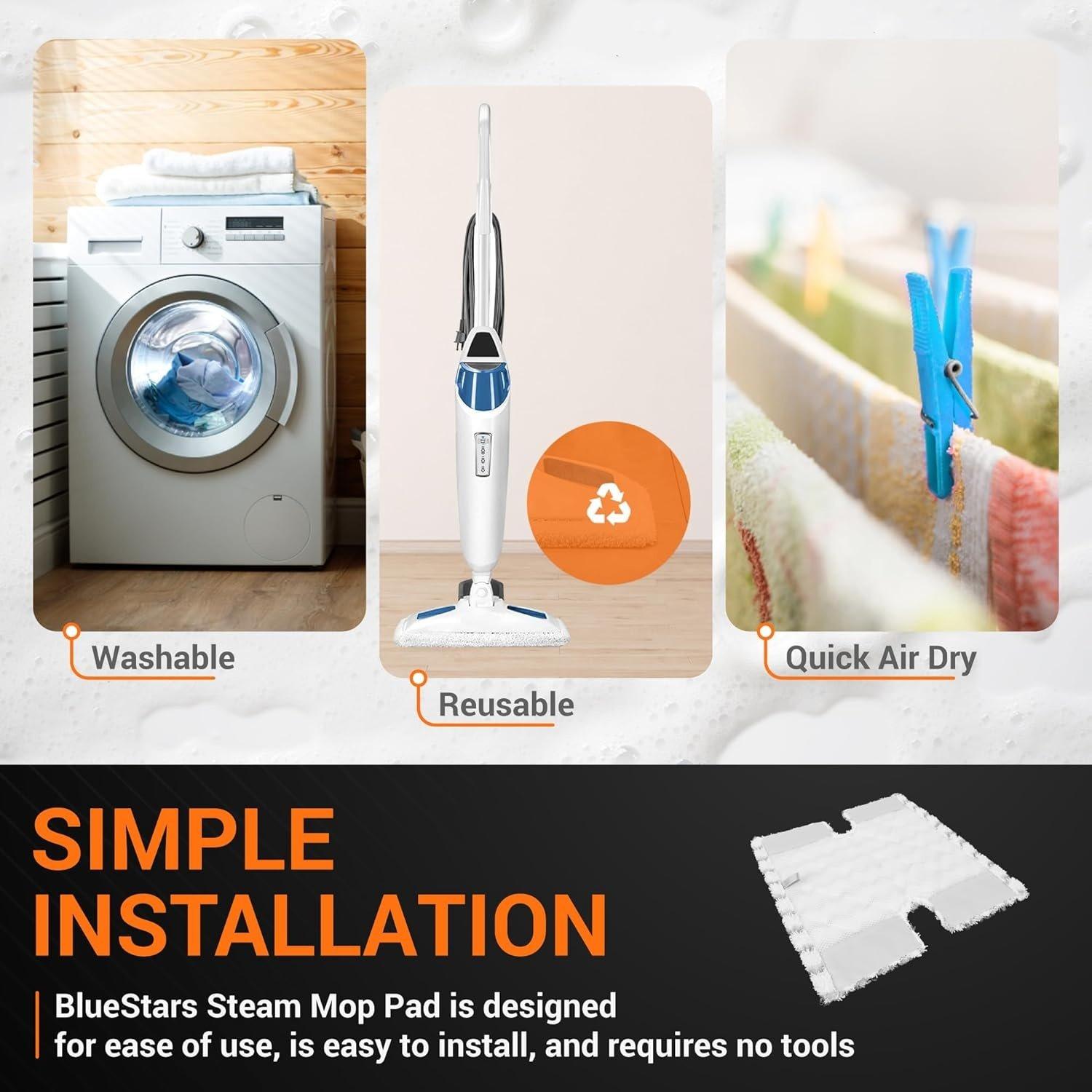 Microfiber Steam Mop Pads image 5