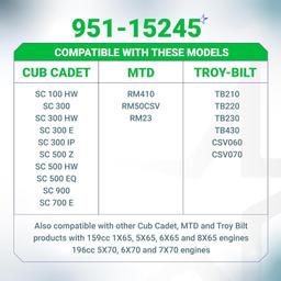 5-pack 951-15245 Air Filter thumbnail 2