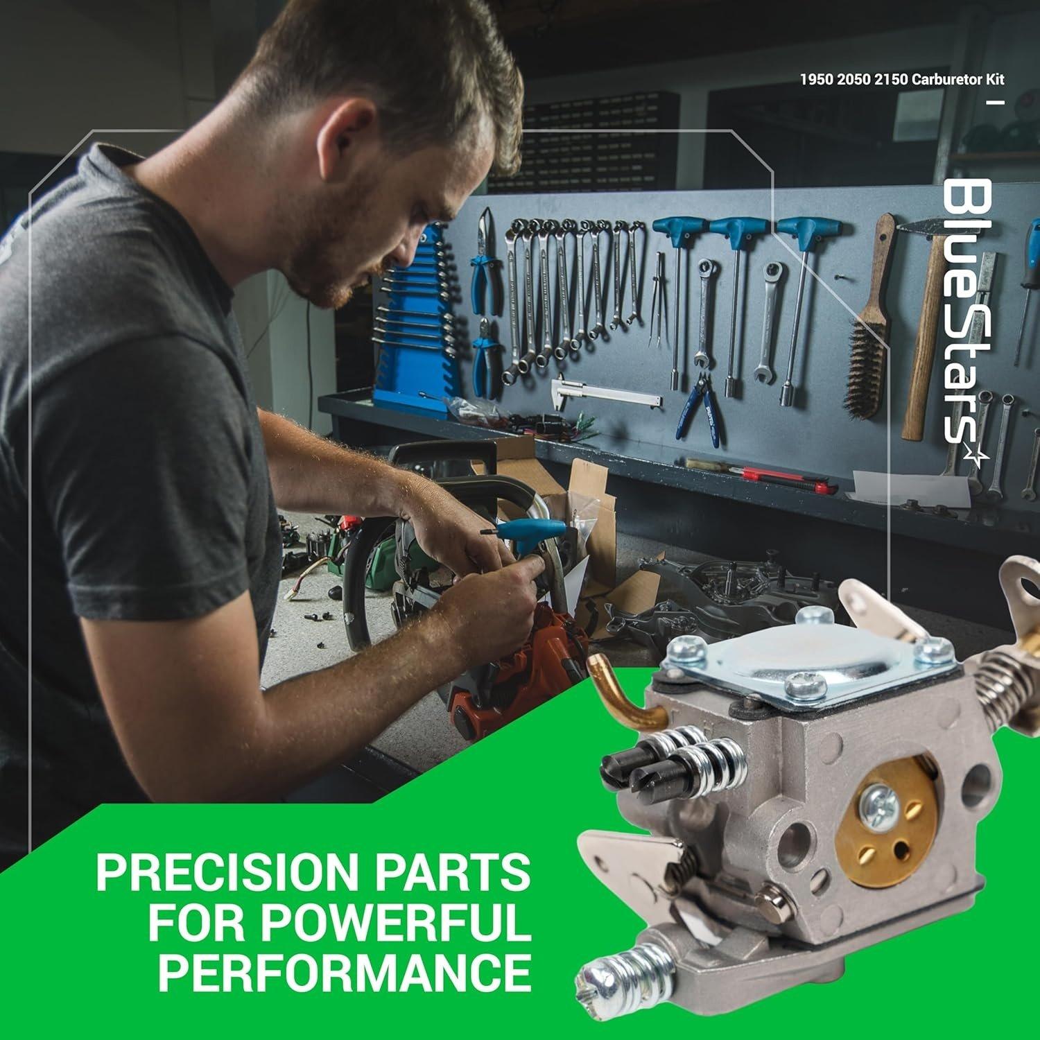 1950 2050 2150 Carburetor Kit with Air Filter Fuel Line Spark Plug image 4