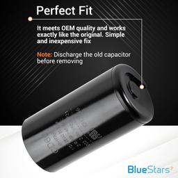161-193 uF/MFD 125 VAC ±20% 50/60 Hz CD60 Round Motor Start Capacitor thumbnail 5