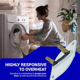 [Lifetime Warranty] 3390719 Dryer Thermal Fuse - Compatible with Whirlpool & Kenmore Dryers - Replaces PS11741444 AP3133489 688841 690198 279650 3389639 AP6008309 - Pack of 2 thumbnail 2