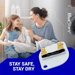 [Lifetime Warranty] 3390719 Dryer Thermal Fuse - Compatible with Whirlpool & Kenmore Dryers - Replaces PS11741444 AP3133489 688841 690198 279650 3389639 AP6008309 - Pack of 2 thumbnail 4