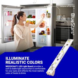 [Lifetime Warranty] WR55X26671 Refrigerator LED Light Board - Compatible with GE Refrigerators - Replaces PS11767930, AP6035586, 4468532, EAP11767930 - Pack of 2 thumbnail 4
