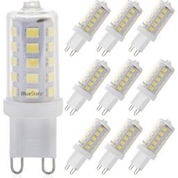 [Lifetime Warranty] G9 LED Bulbs, 4W (40W Equivalent), 6000K Daylight, Dimmable, No-Flicker - Pack of 10 thumbnail 0