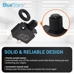 [Lifetime Warranty] 20Amp Thermal Circuit Breaker 125/250V - Pack of 5 thumbnail 1