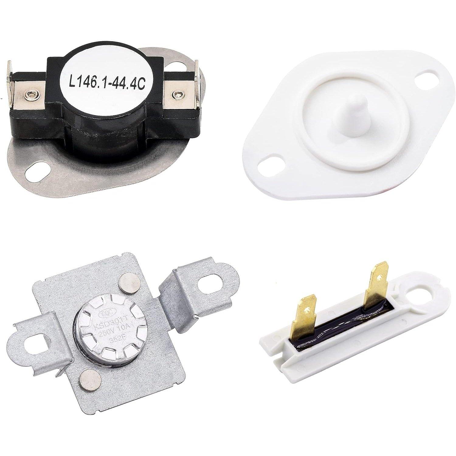 [Lifetime Warranty] 279973 MEDB835DW4 Dryer Thermal Cut-Off Fuse Kit - For Whirlpool Kenmore Dryers GEW9250PW1 GEW9250PW0 WED5100HW1 WED8300SW2 GEW9200LW1 MED6230HW1 GEQ9800PW1 WED7500GC0 WED75HEFW1 image 0