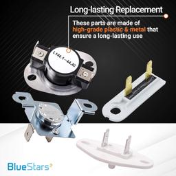 [Lifetime Warranty] 279973 MEDB835DW4 Dryer Thermal Cut-Off Fuse Kit - For Whirlpool Kenmore Dryers GEW9250PW1 GEW9250PW0 WED5100HW1 WED8300SW2 GEW9200LW1 MED6230HW1 GEQ9800PW1 WED7500GC0 WED75HEFW1 thumbnail 4