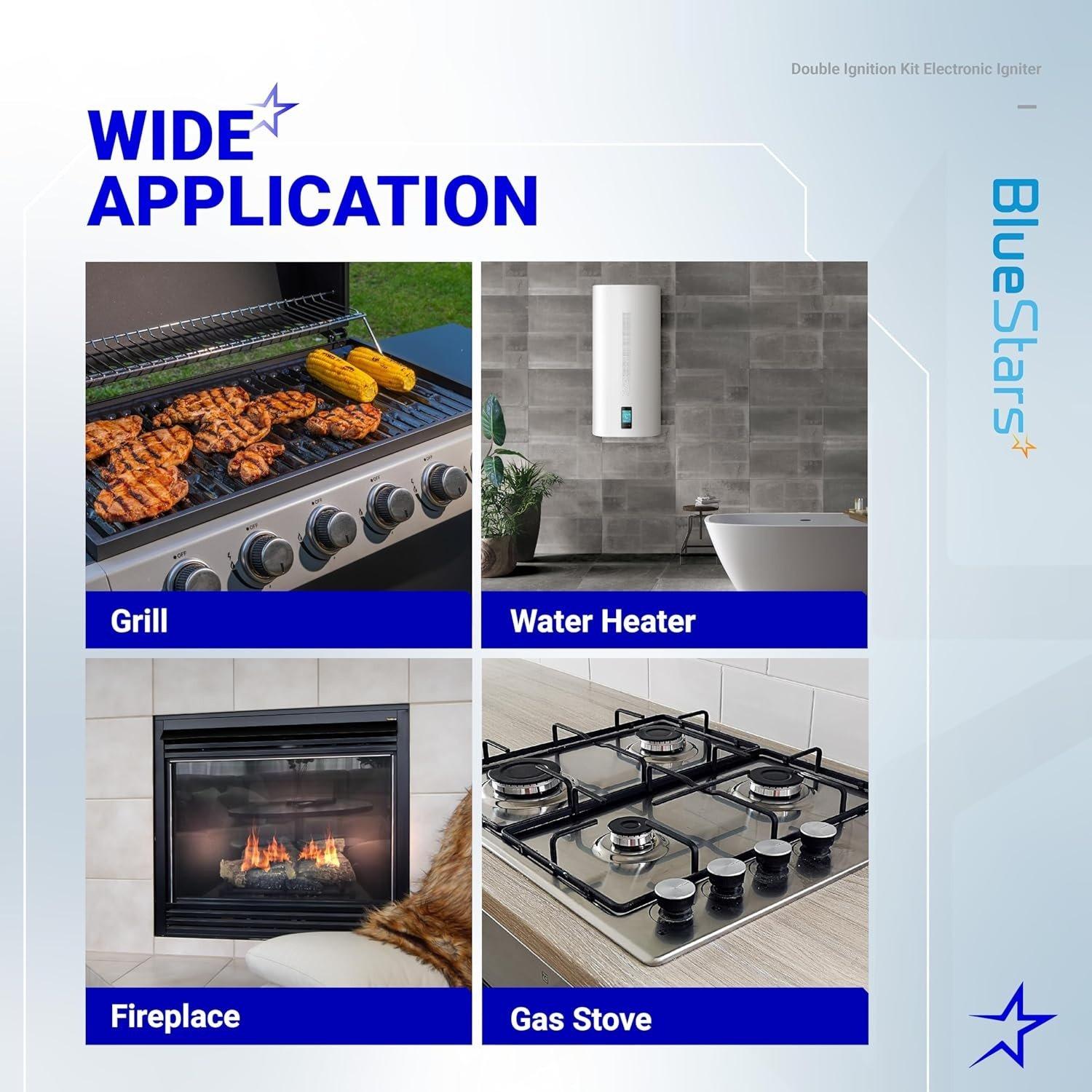 Double Ignition Kit Electronic Igniter with Double Ignition Electrodes image 3