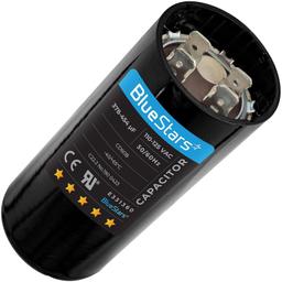 [Lifetime Warranty] 378-454 uF MFD 110-125 VAC Round Motor Start Capacitor - Fits Single-Phase Motors, Gear Motors thumbnail 0