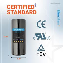 [Lifetime Warranty] 378-454 uF MFD 110-125 VAC Round Motor Start Capacitor - Fits Single-Phase Motors, Gear Motors thumbnail 10