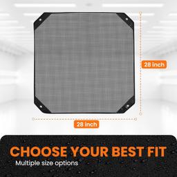 [Lifetime Warranty] Premium AC Condenser Cover - Central Air Conditioner Cover for Outside Unit - 28" x 28", Mesh Material thumbnail 6