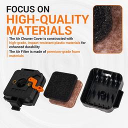 4137-141-0500 4137-140-2801 Air Filter Cover Housing Assembly thumbnail 3