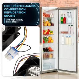 [Lifetime Warranty] WR60X26866 Refrigerator Evaporator Fan Motor - Fits for GE - Replaces V80E14MS2A3-57A611 WR60X10341 WR60X26030 WR60X10356 WR60X10357 AP6278228 thumbnail 4