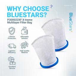 [Lifetime Warranty] P30X022XF / PBW022XF Multilayer Filter Bag - Pack of 2 thumbnail 1