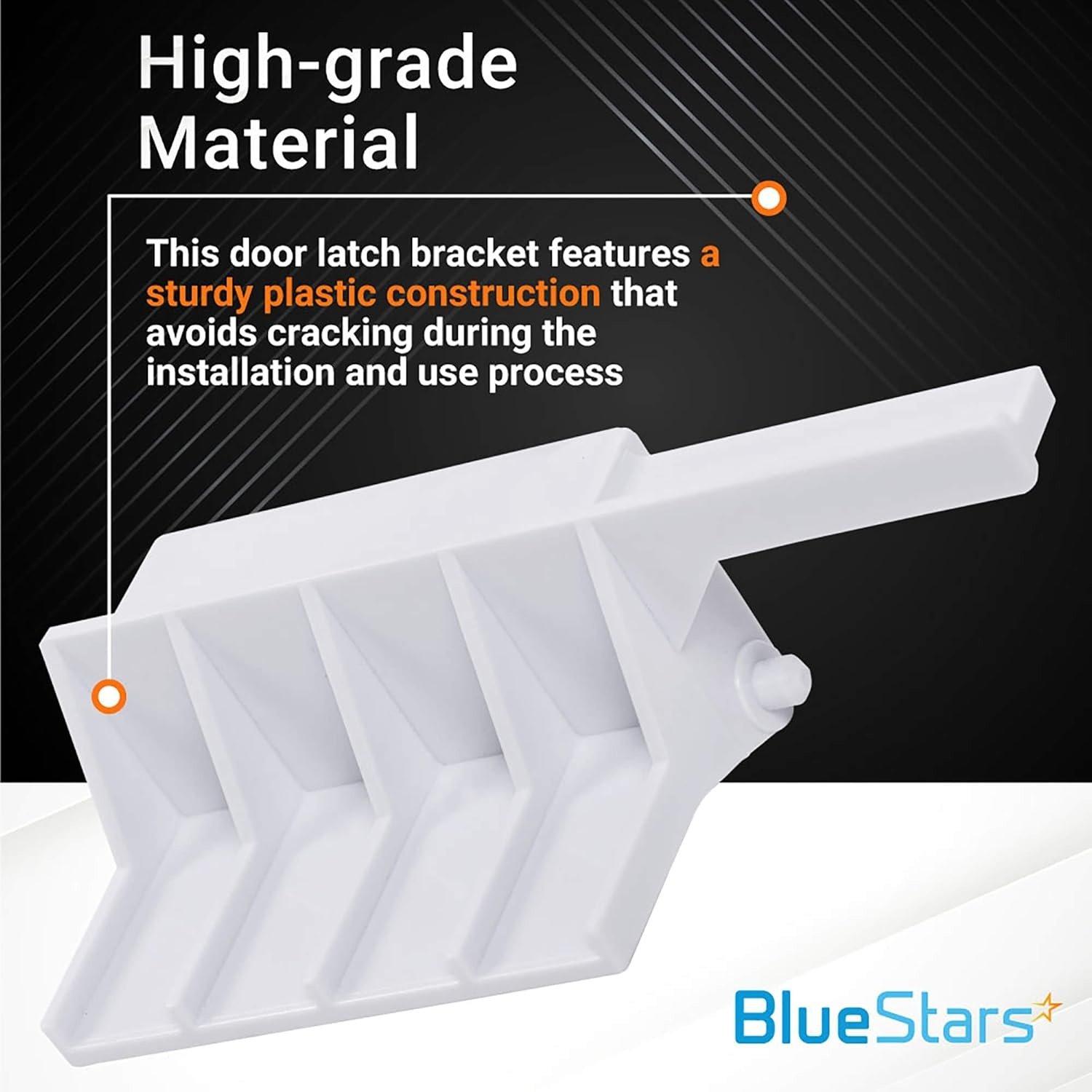 [Lifetime Warranty] 8205451 Microwave Latch Bracket - Compatible with Whirlpool & KitchenAid Microwaves - Replaces WP8205451 W10298900 PS11745265 AP3776470 AH972837 image 2