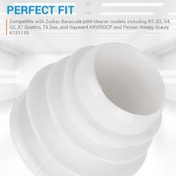[Lifetime Warranty] W70263 Pool Cleaner Skimmer Cone Adapter Valve Cuff thumbnail 4