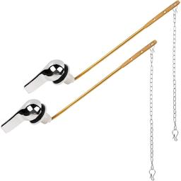 Toilet Handle Kit with Stainless Flapper Chains thumbnail 0