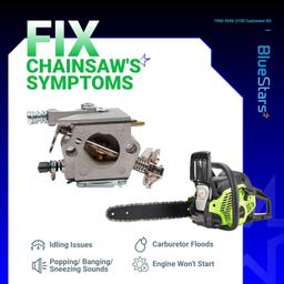 [Lifetime Warranty] 1950 2050 2150 Carburetor Kit (1 carburetor, 1 fuel filter, 1 air filter, 2 yellow fuel lines, 1 primer bulb,1 spark plug,1 gasket) thumbnail 8